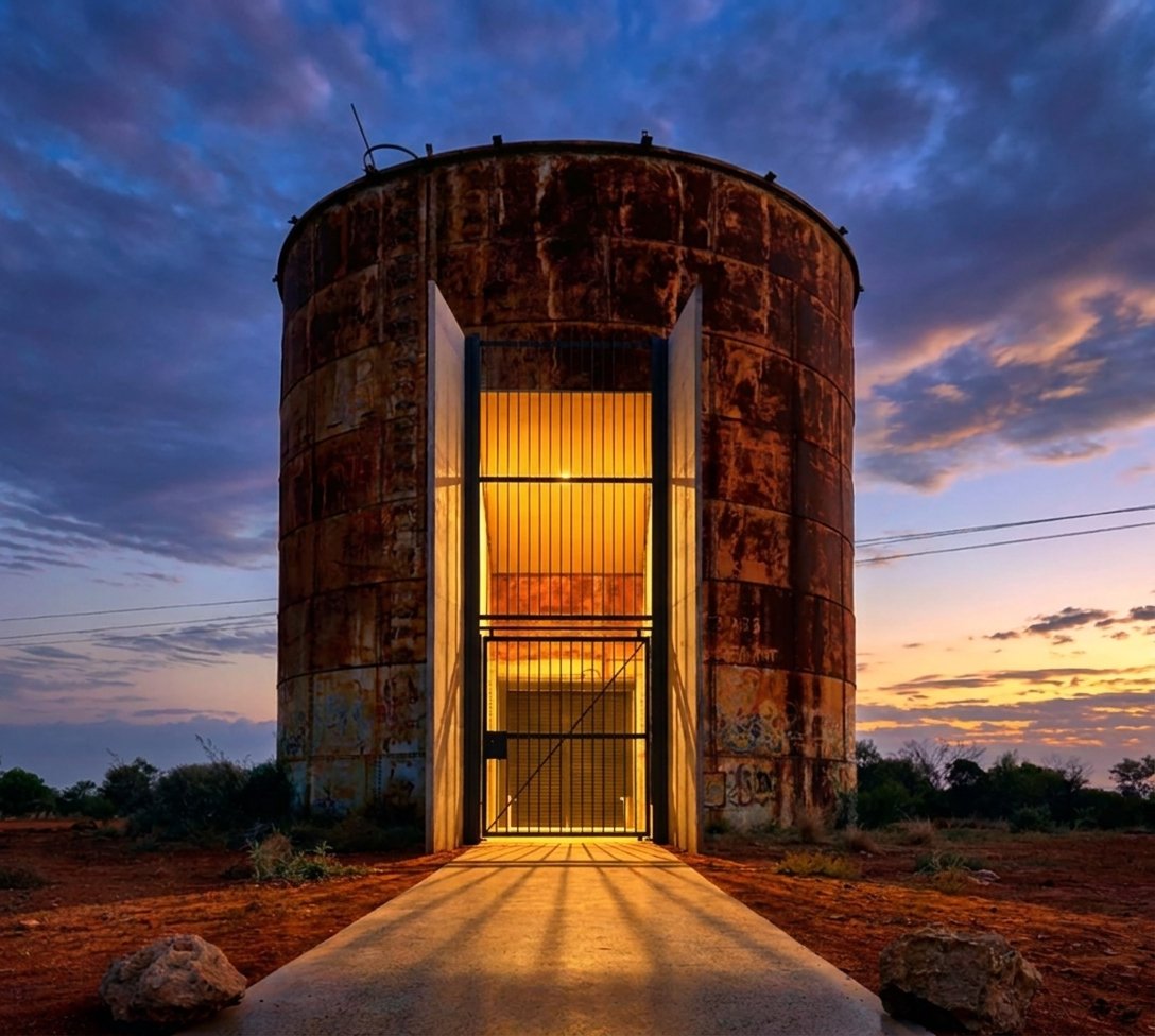 Cobar front dusk